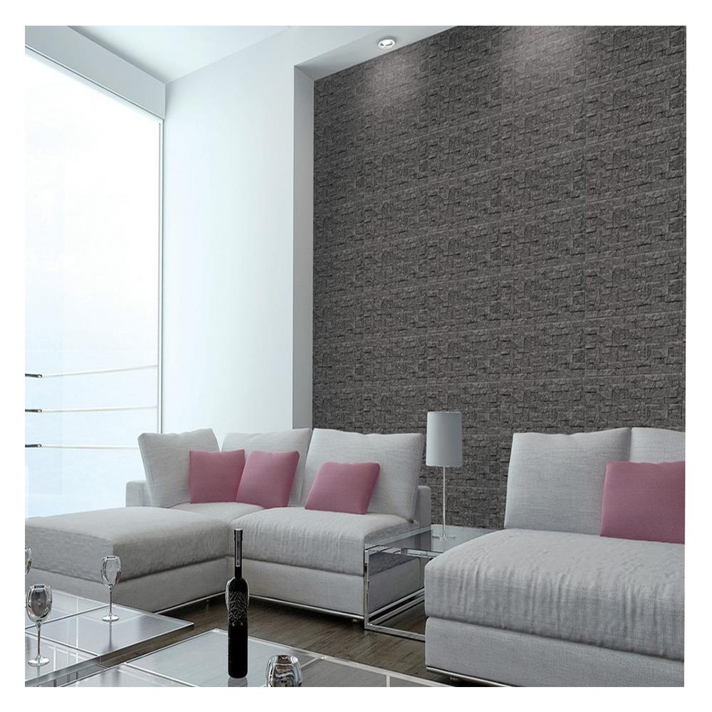 สติ๊กเกอร์โฟม DIY STIXMATE SL GY 20X58 ซม. สีเทา แพ็ก 2 ชิ้น