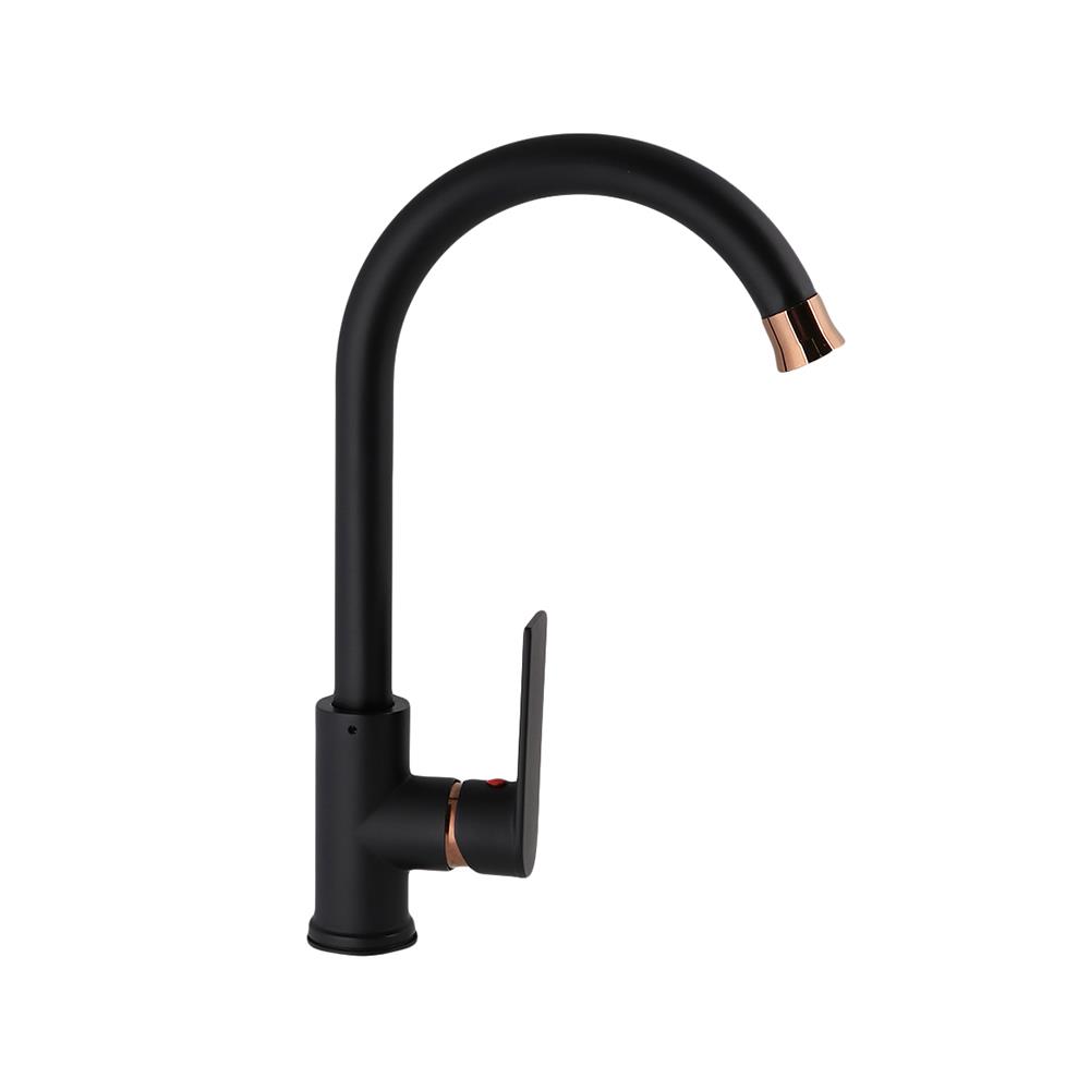 ก๊อกซิงค์เดี่ยว เคาน์เตอร์ NOVABATH NVG-KT212B สีดำ