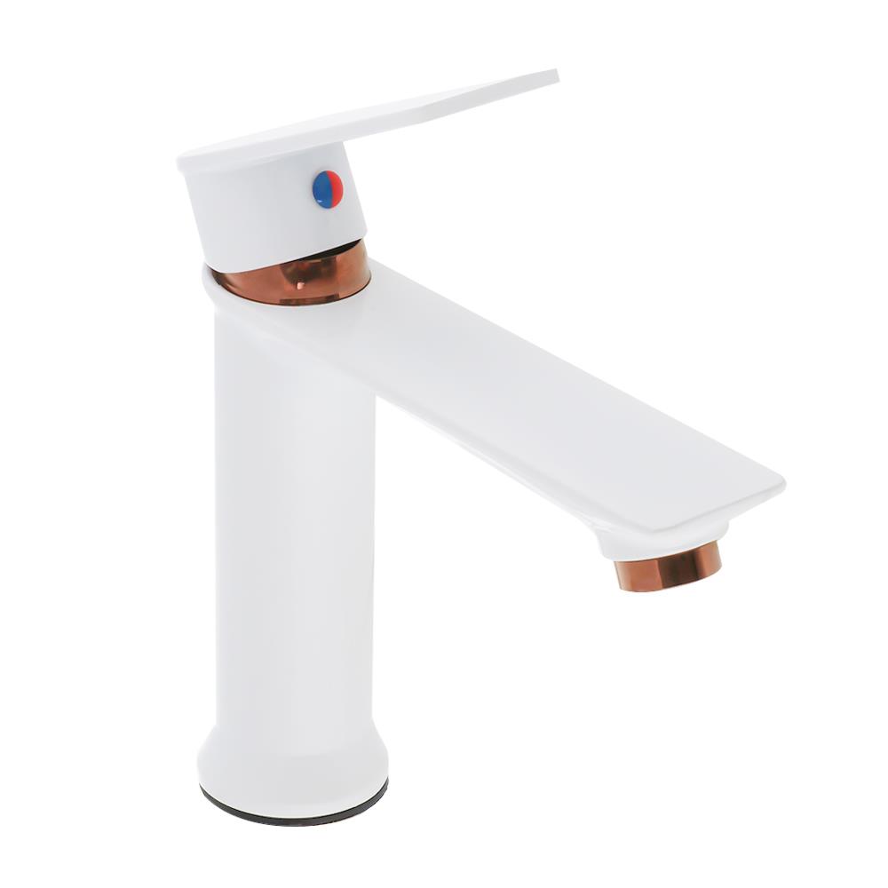 ก๊อกอ่างล้างหน้าเดี่ยว NOVABATH NVG-CT119W สีขาว