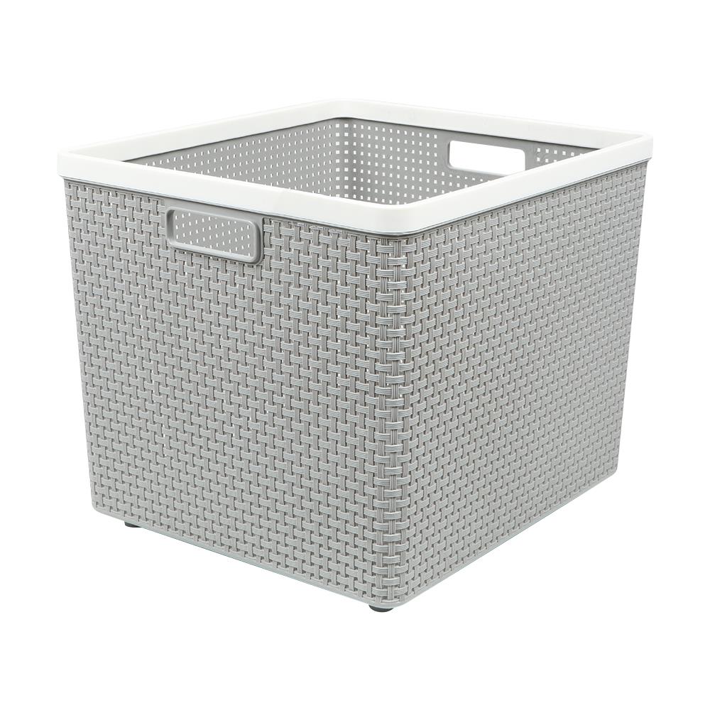 ตะกร้าผ้าเหลี่ยมIN SPACE HH-1098(XXL)เทา