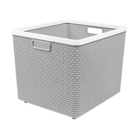 ตะกร้าผ้าเหลี่ยมIN SPACE HH-1098(XXL)เทา_0
