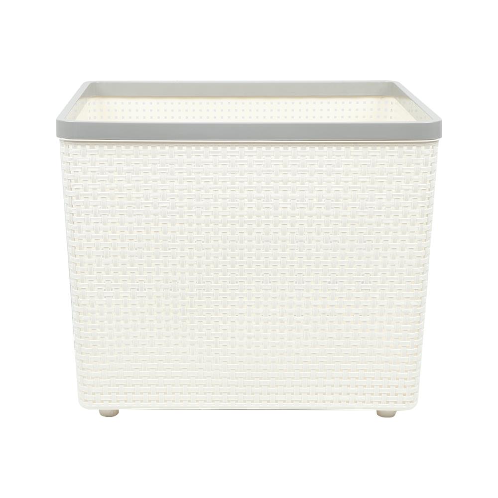 ตะกร้าผ้าเหลี่ยมIN SPACE HH-1098(XXL)ขาว