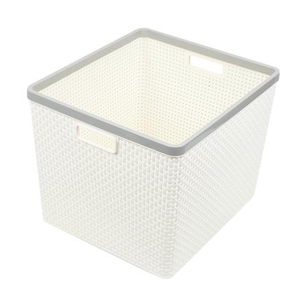 ตะกร้าผ้าเหลี่ยมIN SPACE HH-1098(XXL)ขาว_0