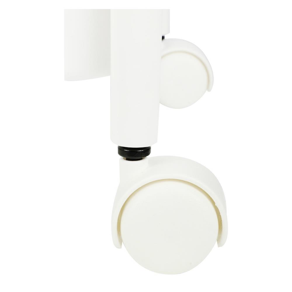 ชั้นวางของ 3 ชั้น มีล้อ KEYWAY AH-83 32.5x48x78.1 ซม. สีขาว