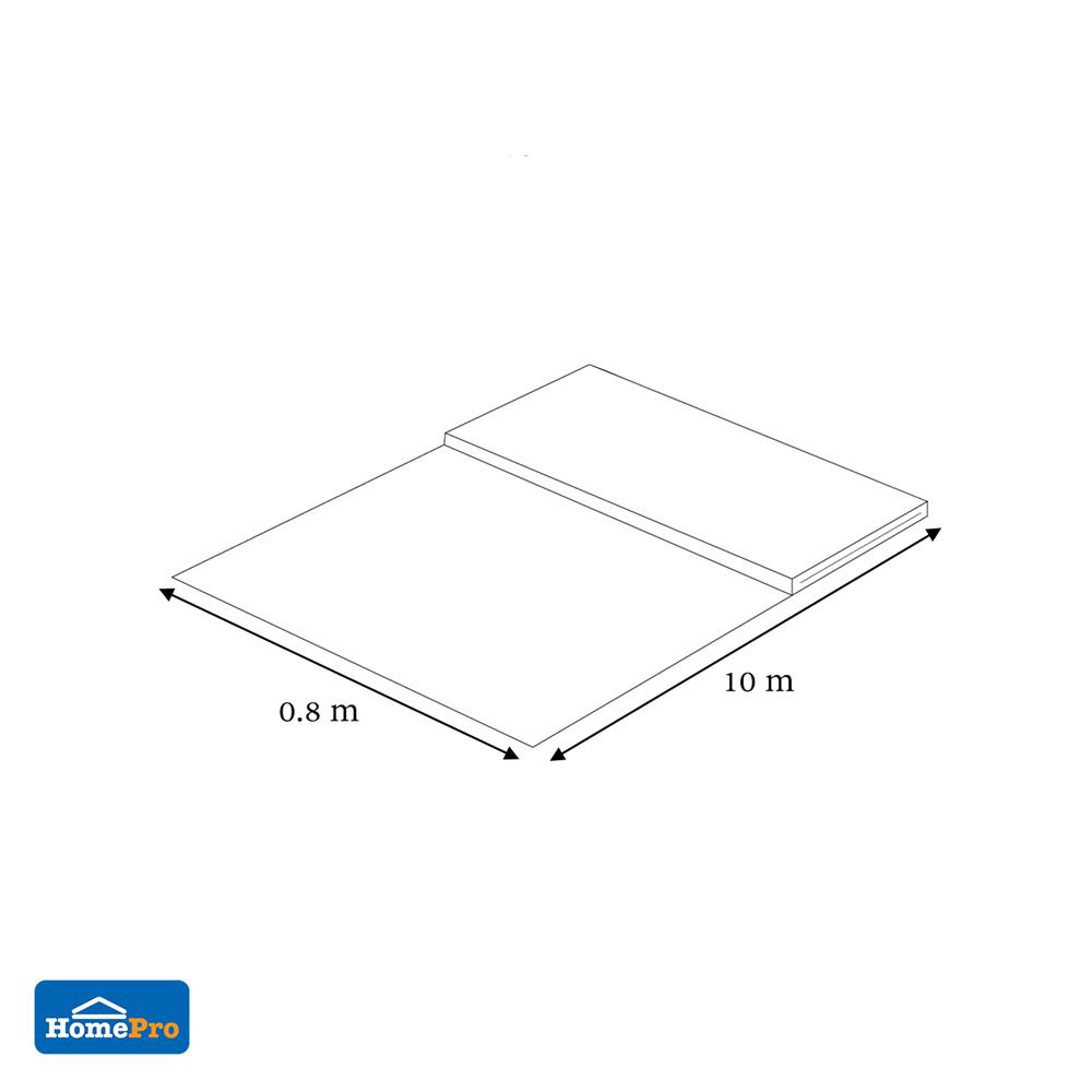 พลาสติกคลุมดิน (เจาะรู) SPRING 0.8x10 ม. สีดำ