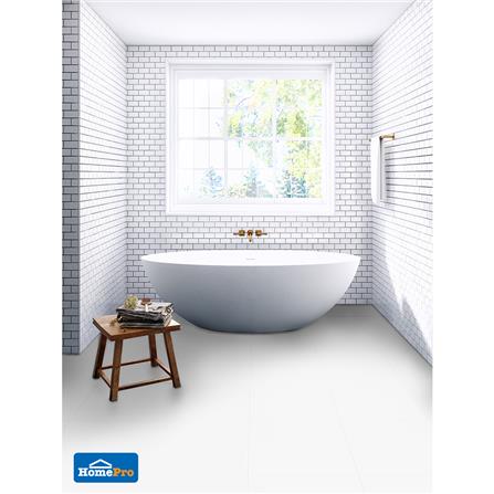 กระเบื้องพื้น 18x18 นิ้ว TARA สมาร์ท ขาว EXC PM_1