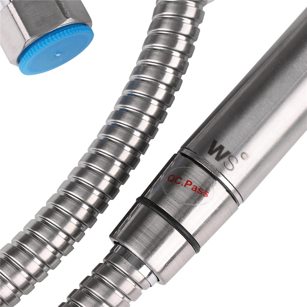 ชุดฝักบัวสายอ่อน 1 ระดับ WS WS-8134S สเตนเลส