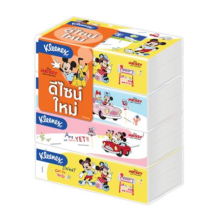 กระดาษเช็ดหน้า KLEENEX TSUM TSUM 115 แผ่น แพ็ค4_1