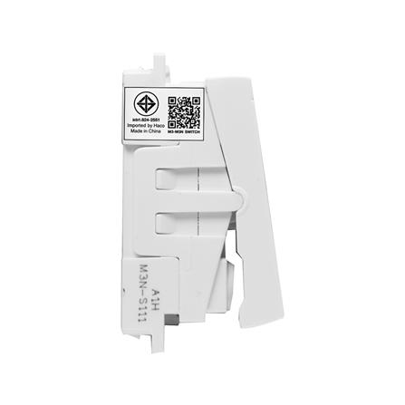 สวิตช์ 1 ทาง HACO M3N-S111 ขนาด 1 ช่อง สีขาว_1