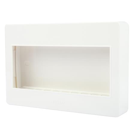 หน้ากาก 5 ช่อง HACO M4N-F สีขาว_1