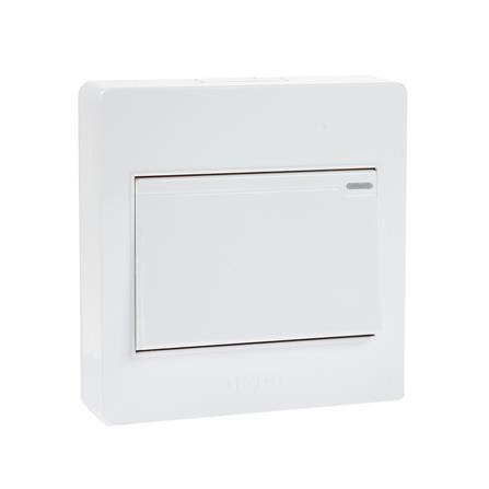 ชุดสวิตช์ 1 ทาง 1 ช่อง HACO M3N-S11 สีขาว_1