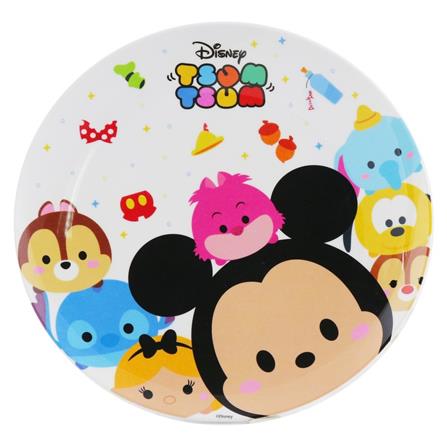 จานเมลามีนตื้น 8" SUPERWARE TSUM TSUM FACE