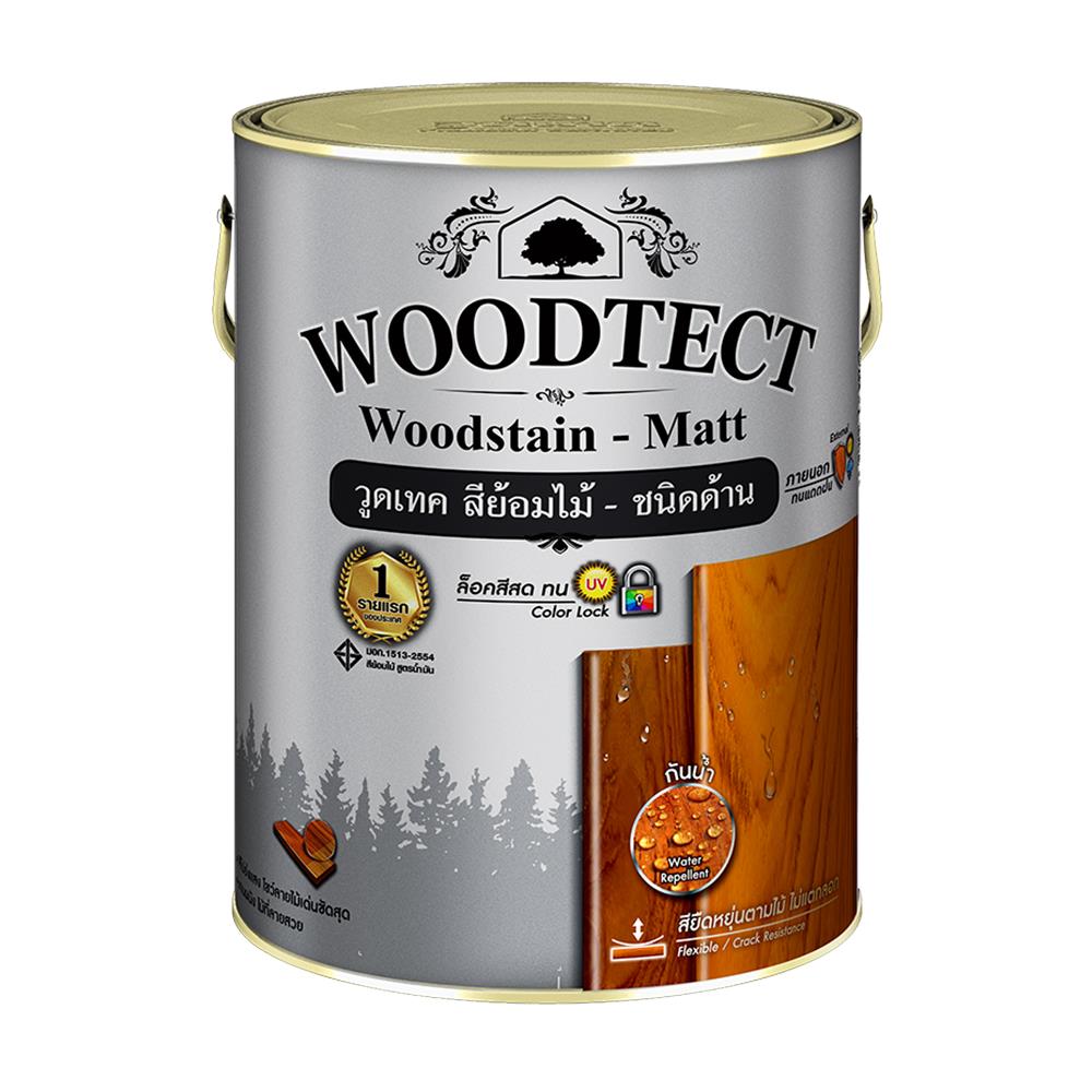 สีย้อมไม้ WOODTECT #603 สีวอลนัท ด้าน 1/4GL