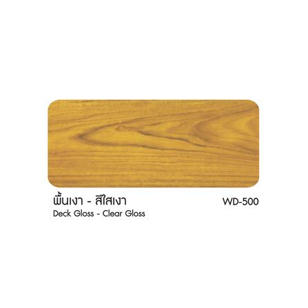 สีย้อมพื้นไม้ WOODTECT #500 สีใส 1 แกลลอน_1