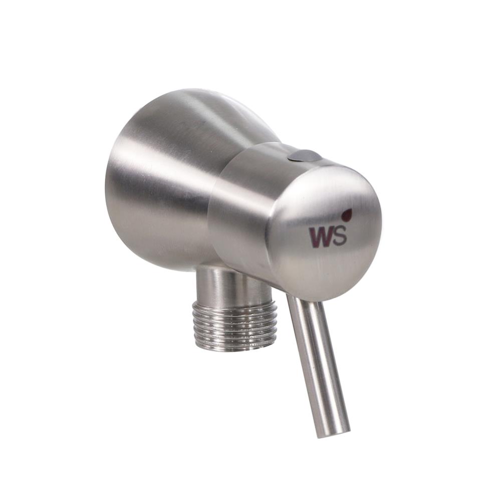 วาล์วฝักบัว 1 ทาง WS WS-1310 สีเงิน