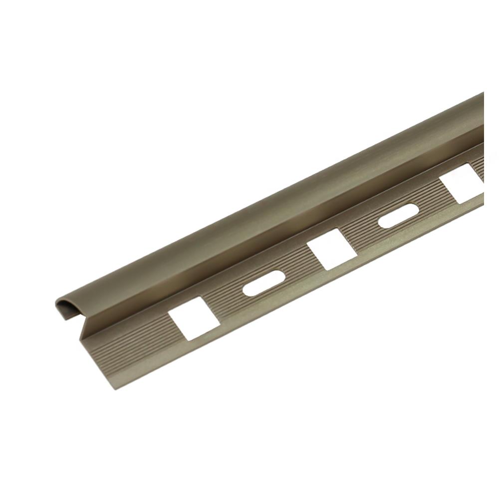 คิ้วอะลูมิเนียมแบบโค้ง PPS CTA-132077 2 ม. สีเมทัลลิคโกลด์