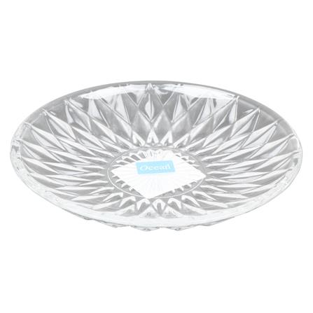 จานแก้วตื้น 6