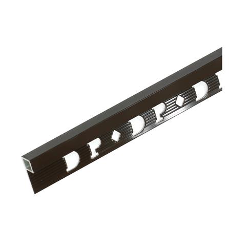 คิ้วอะลูมิเนียมแบบเหลี่ยม DP 9 มม. 2 ม. สีโอ๊กไฮกลอส_0