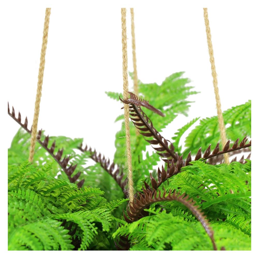 กระเช้าเฟิร์นประดิษฐ์ SPRING TY-H03