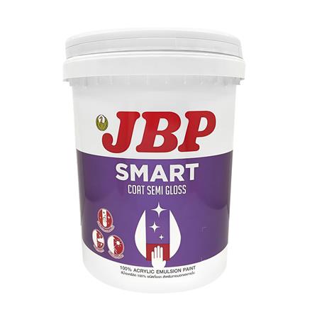 สีน้ำทาภายนอก ชนิดกึ่งเงา JBP SMART COAT G894 สี SWAN DAWN 5 แกลลอน_0