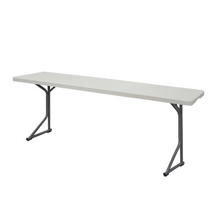 โต๊ะพับสัมมนาอเนกประสงค์ JKN HDPE 182x45 ซม. สีขาว