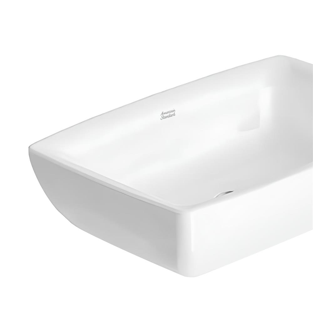 อ่างล้างหน้าวางบน AMERICAN STANDARD WP-F650-WT สีขาว