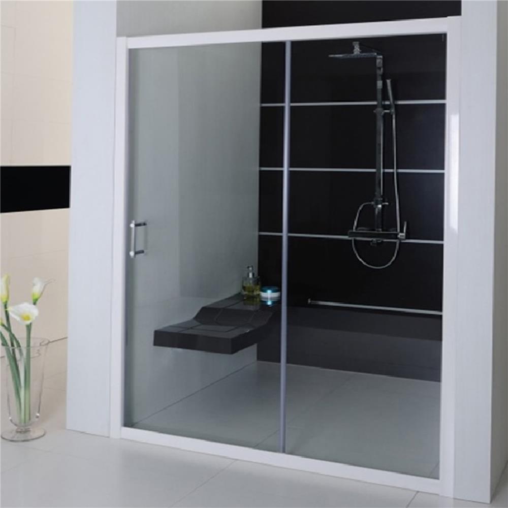 ฉากกั้นอาบน้ำสั่งตัด BATHROOM DESIGN BD-SVE120185GWH