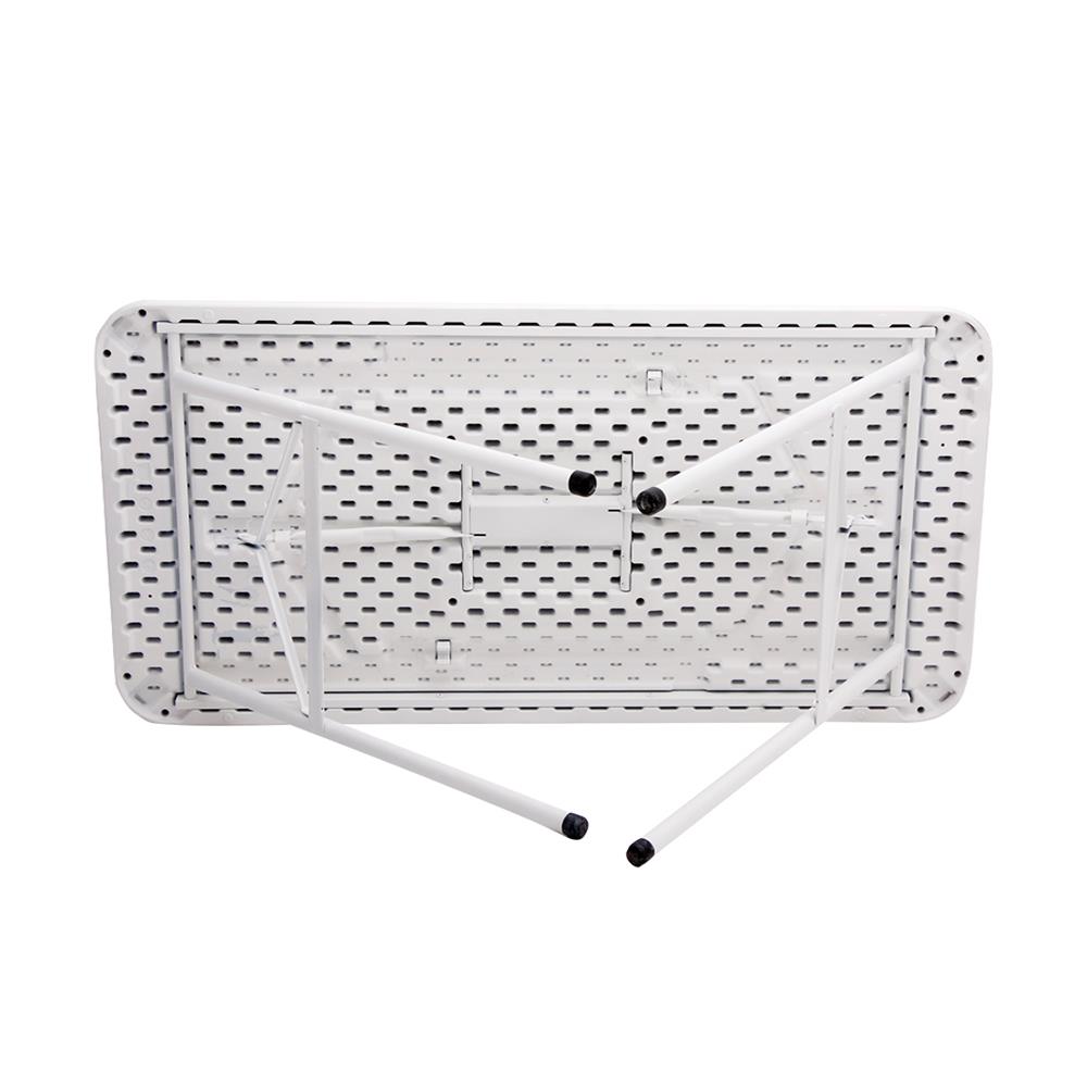 โต๊ะพับอเนกประสงค์ NEW STORM BT-04J 120 ซม. สีขาว