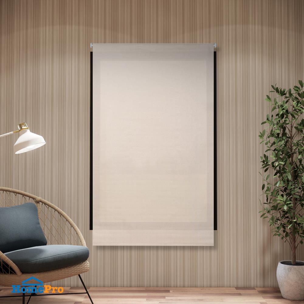 ผ้าม่านม้วน HOME LIVING STYLE HERRING 100x160 ซม. น้ำตาล