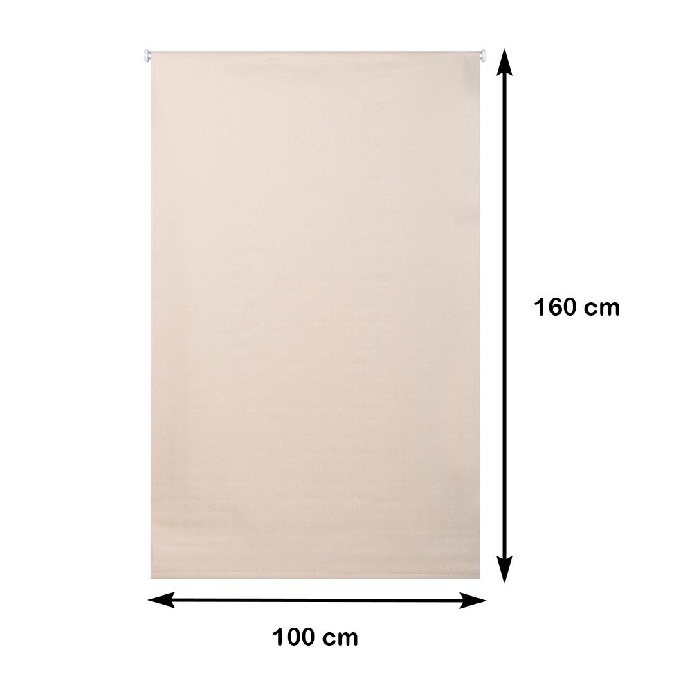 ผ้าม่านม้วน HOME LIVING STYLE HERRING 100x160 ซม. น้ำตาล