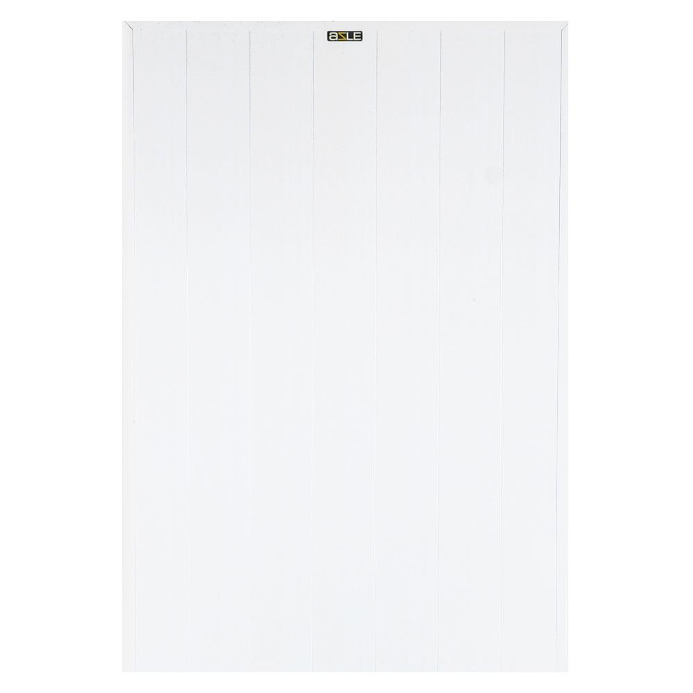 ประตูบานประกอบ PVC AZLE 1 UV มอก. บานทึบ 70X200 ซม. สีขาว เจาะลูกบิด