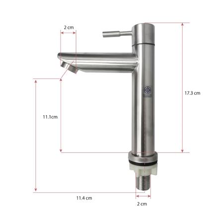 ก๊อกอ่างล้างหน้าเดี่ยว LUZERN LS-1003_1