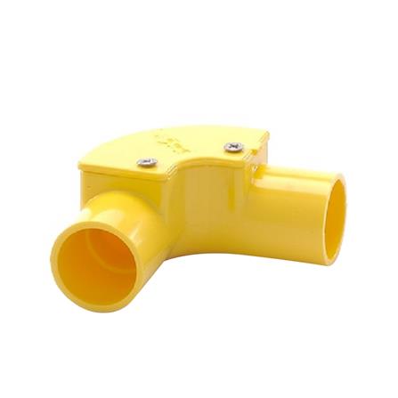 PVC INSPECTION ELBOW CONDUIT FITTING 90-DEGREPVC INSPECTION ELBOW CONDUIT FITTING 90-DEGRE...