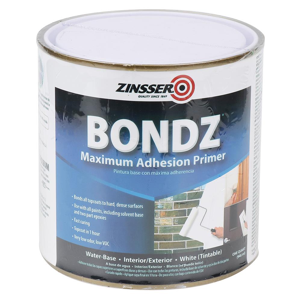 สีรองพื้นอุตสาหกรรม RUST-OLEUM BONDZ PRIMER สีขาว 1/4 แกลลอน