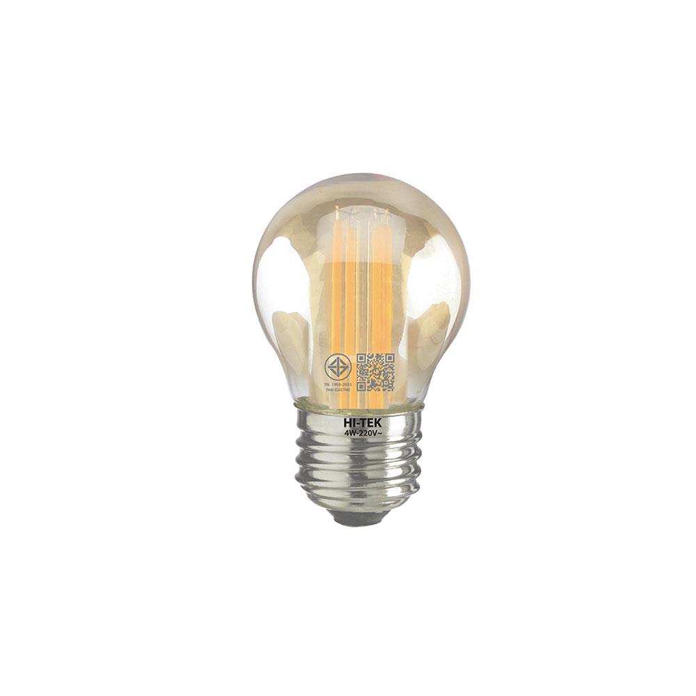 หลอด LED HI-TEK FILAMENT LAMP G45 4 วัตต์ E27 WARMWHITE