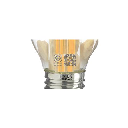 หลอด LED HI-TEK FILAMENT LAMP G45 4 วัตต์ E27 WARMWHITE_2