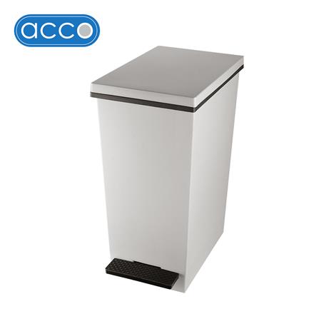 ถังขยะเหยียบเหลี่ยม ACCO HH-2610I 20 ลิตร สีเทา