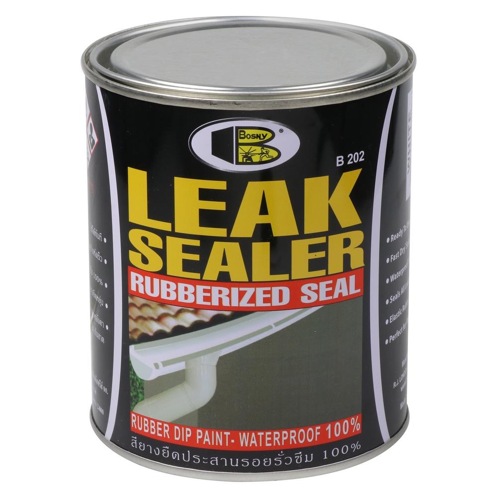 สียางยืดประสานรอยรั่วซึม BOSNY B202 500 ก. สีขาว