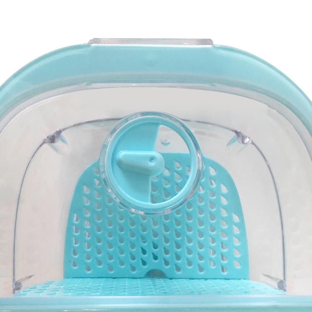 กล่องจัดเก็บในตู้เย็น KECH DUO FRESH KEEPER สีฟ้า