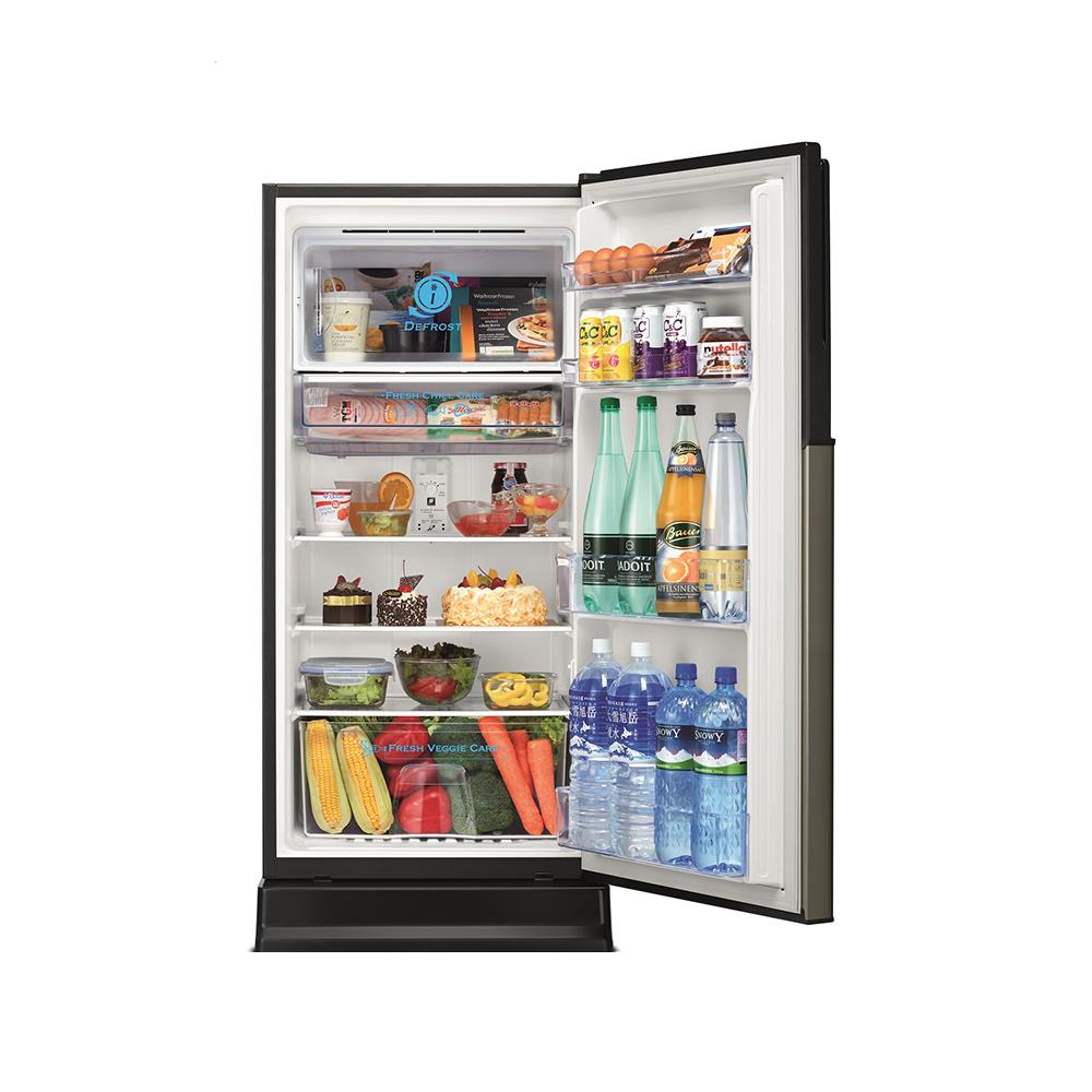 ตู้เย็น 1 ประตู HITACHI R-64W PSV 6.6 คิว สีเงิน