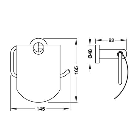 ที่ใส่กระดาษ 495.80.023 โครม_1
