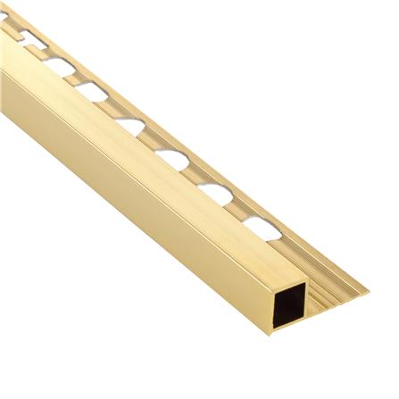 คิ้วอะลูมิเนียมแบบเหลี่ยม เกเตอร์ 9 มม. 2.1 ม. สีทอง_0