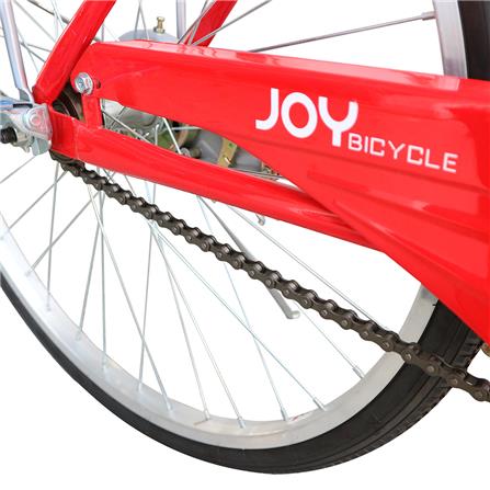 จักรยานแม่บ้าน 24 นิ้ว JOY BICYCLE DREAM สีแดง_1