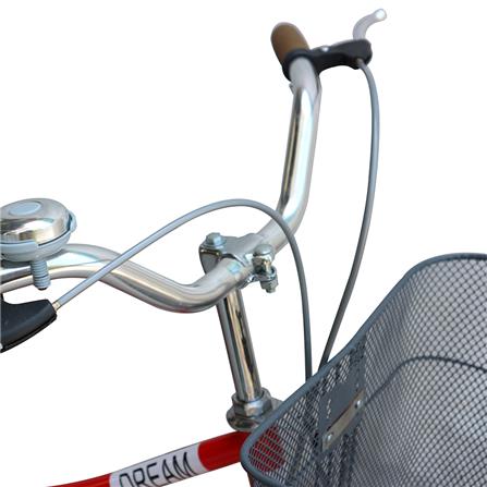 จักรยานแม่บ้าน 24 นิ้ว JOY BICYCLE DREAM สีแดง_4