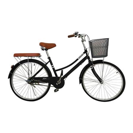 จักรยานแม่บ้าน 24 นิ้ว JOY BICYCLE DREAM สีดำ