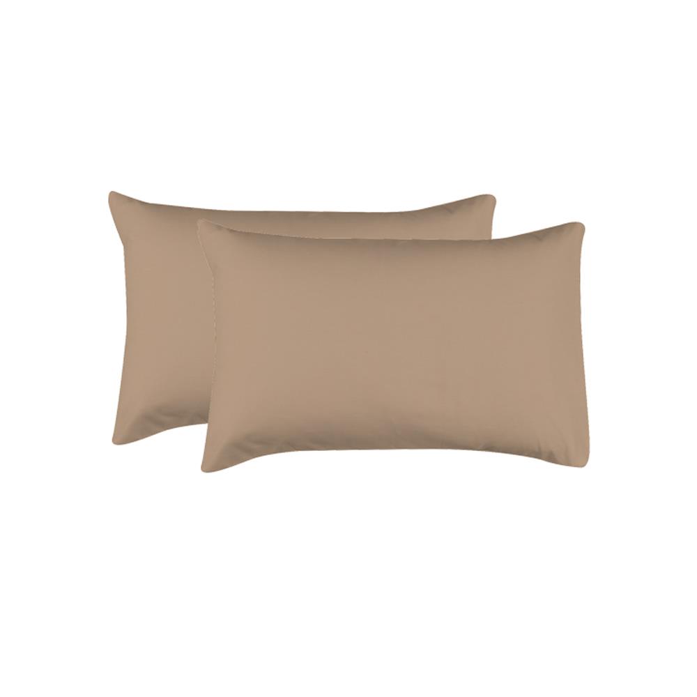 ชุดผ้าปูที่นอน 6 ฟุต 5 ชิ้น HOME LIVING STYLE CLINIC สีน้ำตาล