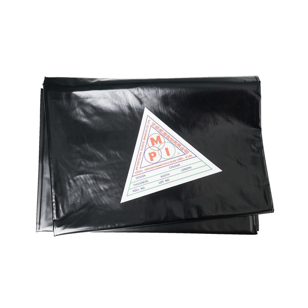พลาสติก PVC อเนกประสงค์ MPI 3X4 เมตร สีดำ (ไม่มีตาไก่)