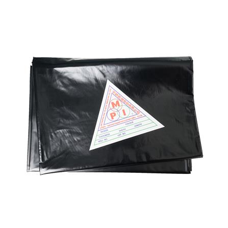 พลาสติก PVC อเนกประสงค์ MPI 3X4 เมตร สีดำ (ไม่มีตาไก่)
