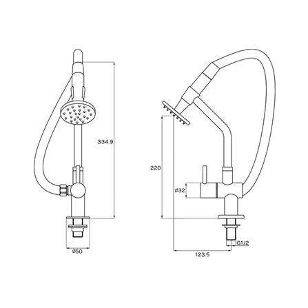 ก๊อกซิงค์เดี่ยวเคาน์เตอร์ WS WS-0235_3