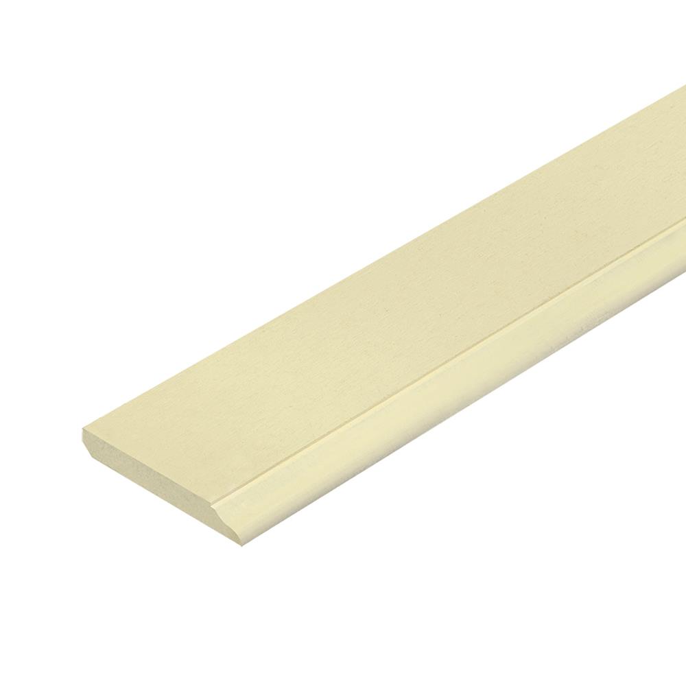 ไม้บัว CONWOOD ลายหลุยส์ หน้า 4 นิ้ว 10X305X1.4 ซม. สีขาวงาช้าง แพ็ก 8 แผ่น